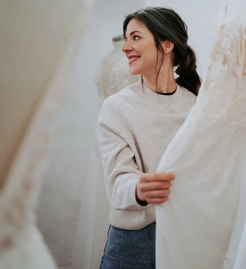 Die schönste Auswahl an modernen Brautkleidern